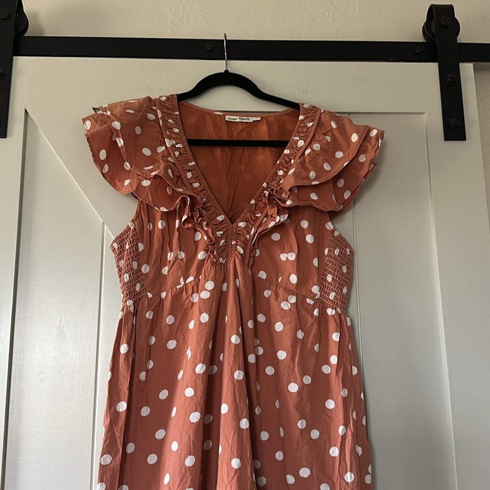 Roller Rabbit  V-Neck, Ruffle Midi dress - Picture 7 of 15